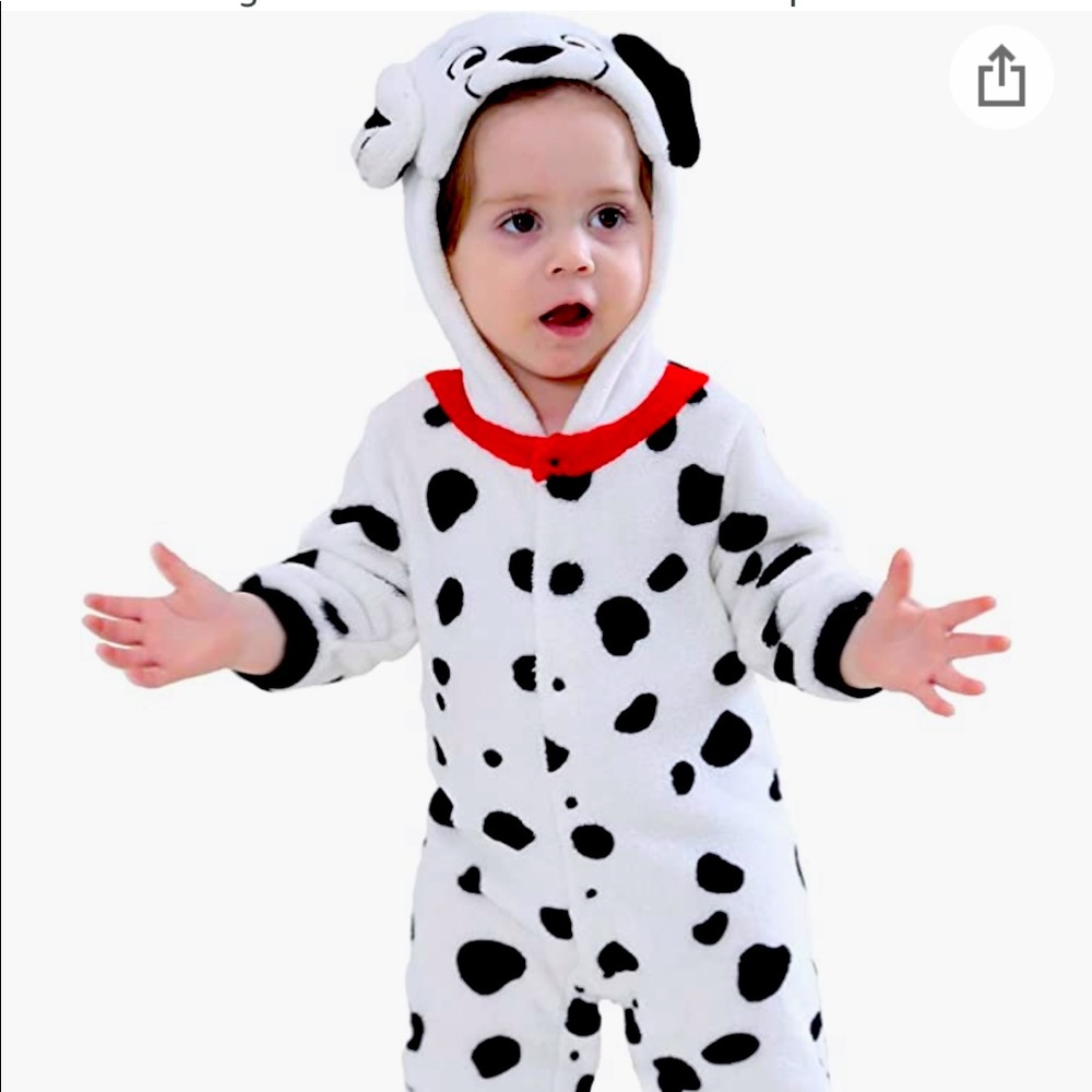 6-12 month Dalmatian costume